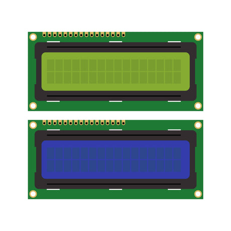 buy 16x2 lcd display blue color yellow color green color online bangalore india best price original reliable