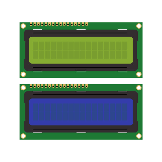 buy 16x2 lcd display blue color yellow color green color online bangalore india best price original reliable